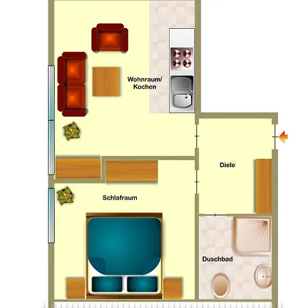 Apartamento Herrenpfad-norderney-schmidt